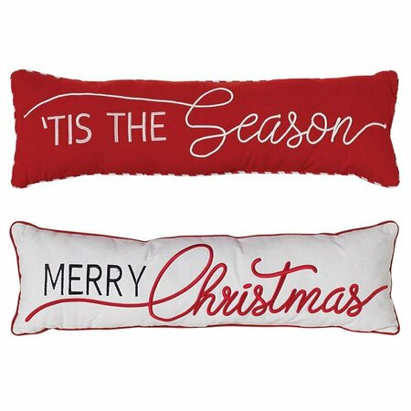 GERSON HOLIDAY PILLOW FABRC 3in. 2598860